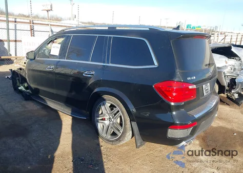 2015 Mercedes-Benz Gl 63 Amg 4Matic z USA, uszkodzony, nr VIN 4JGDF7EE4FA522688